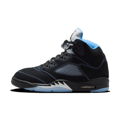 Nike Men's Air Jordan 5 Retro Shoes - Black / University Blue / White - Shopsportive