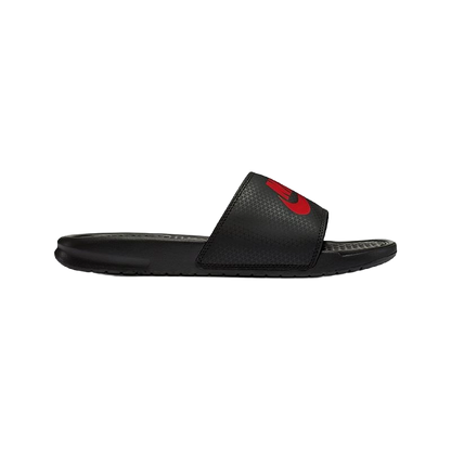 Nike Men's Benassi Jdi Shoes - Black / Challenge Red - Shopsportive