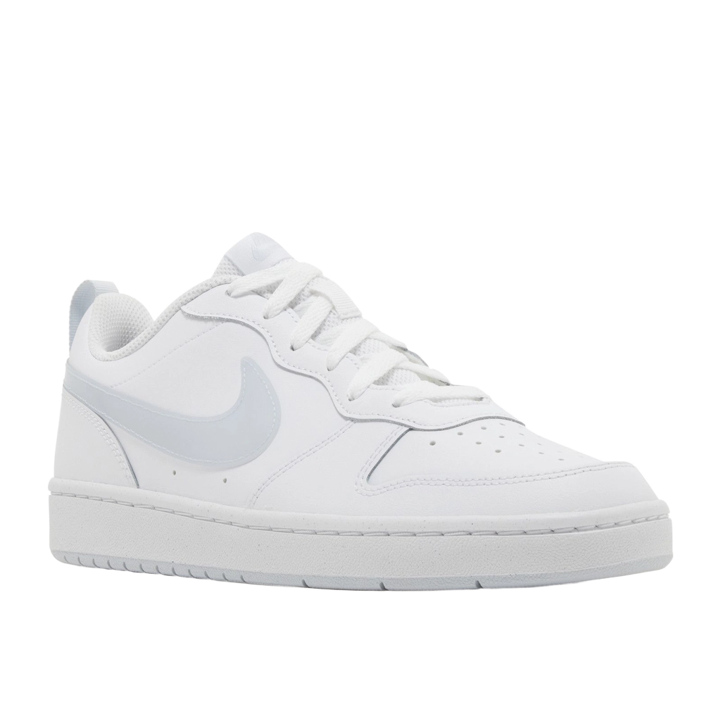 Nike Kids' Court Borough Low 2 Shoes - White / Aura - Shopsportive