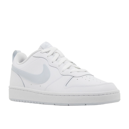 Nike Kids' Court Borough Low 2 Shoes - White / Aura - Shopsportive