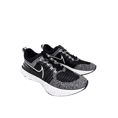 Nike Men's React Infinity Run Flyknit 2 Shoes - White / Black - Shopsportive