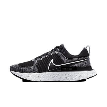 Nike Men's React Infinity Run Flyknit 2 Shoes - White / Black - Shopsportive