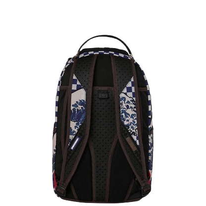 Sprayground Ichimatsu Moyo Backpack - Black / White - Shopsportive