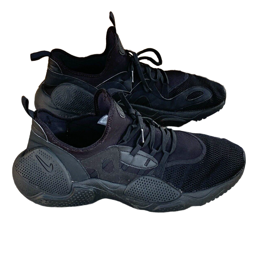 Nike Men's Air Huarache E.D.G.E. Txt Shoes - Black / Black - Shopsportive