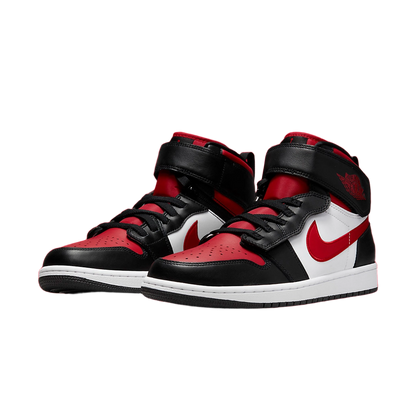 Nike Men's Jordan 1 High Flyease Shoes - Black / White / Fire Red - Shopsportive