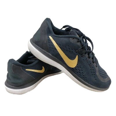 Nike Men's Flex 2017 Rn Shoes - Black / Gold - Shopsportive