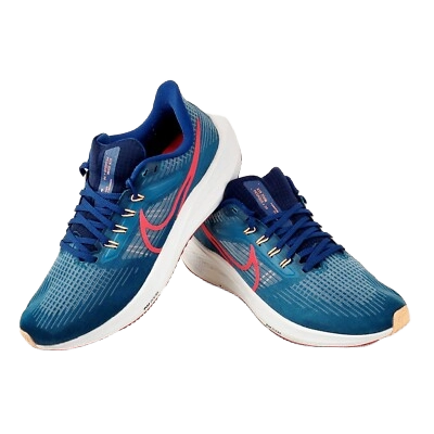 Nike Men's Air Zoom Pegasus 39 Shoes - Bright Spruce / Valerian Blue / Cerulean / Light Crimson - Shopsportive