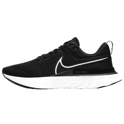 Nike Men's React Infinity Run Flyknit 2 Shoes - Black / White / Iron Grey - Shopsportive