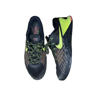 Nike Men's Metcon 3 Shoes - Black / Volt / Hyper Crimson / Hot Punch - Shopsportive