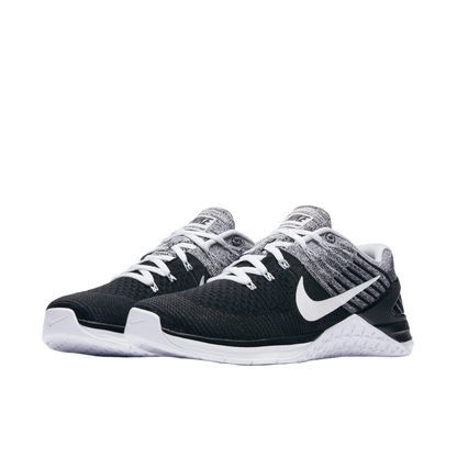 Nike Men's Metcon Dsx Flyknit Shoes - Black / White - Shopsportive