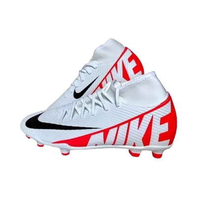 Nike Men's Mercurial Superfly 9 Club Mg Shoes - Bright Crimson / White / Black - Shopsportive
