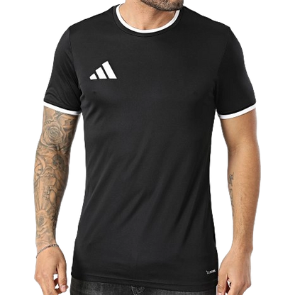 Adidas Men's Entrada 26 Jersey Apparel - Black / White - Shopsportive