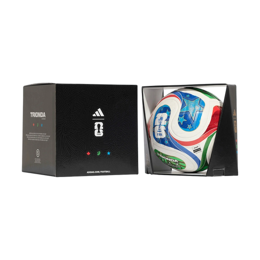 Adidas Trionda Pro Ball Ball - White / Solar Blue / Hi-Res Red / Green - Shopsportive