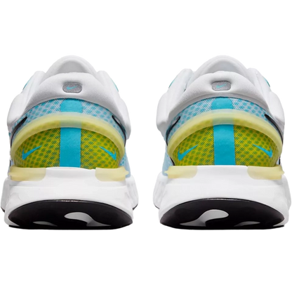Nike Men's React Miler 3 Shoes - White / Chlorine Blue / Vivid Sulfur - Shopsportive