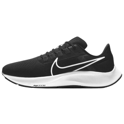 Nike Men's Air Zoom Pegasus 38 Shoes - Black / Anthracite / Volt / White - Shopsportive