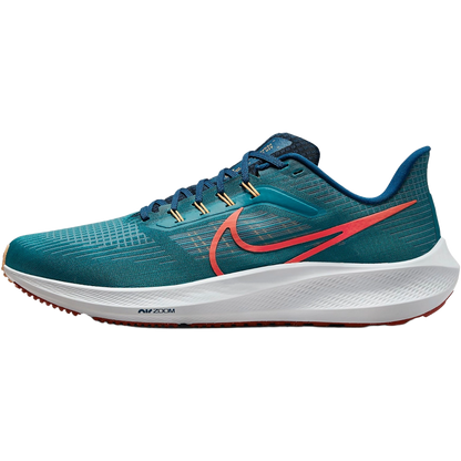 Nike Men's Air Zoom Pegasus 39 Shoes - Bright Spruce / Valerian Blue / Cerulean / Light Crimson - Shopsportive