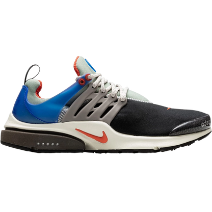 Nike Men's Air Presto Premium 'Shoe Shop' Shoes - Black / Team Orange / Dusty Sage / Racer Blue - Shopsportive