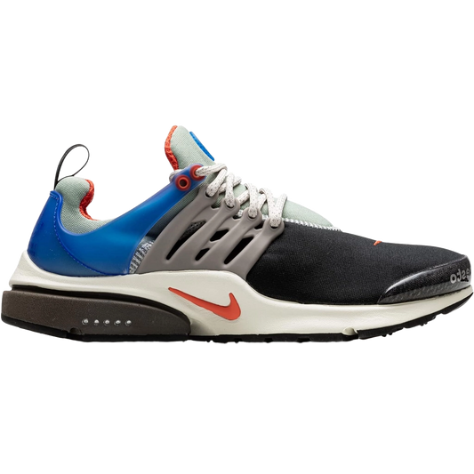 Nike Men's Air Presto Premium 'Shoe Shop' Shoes - Black / Team Orange / Dusty Sage / Racer Blue - Shopsportive