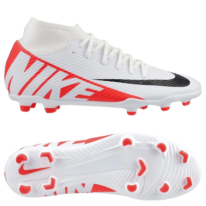 Nike Men's Mercurial Superfly 9 Club Mg Shoes - Bright Crimson / White / Black - Shopsportive