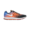 Nike Men's Air Zoom Pegasus 33 Shoes - Black / Hyper Orange / Blue - Shopsportive