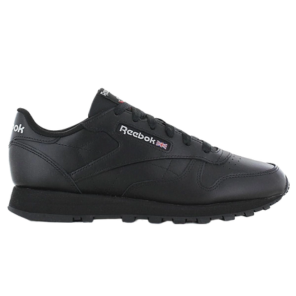 Reebok Women's Classic Leather Shoes - Core Black / Pure Grey - Shopsportive