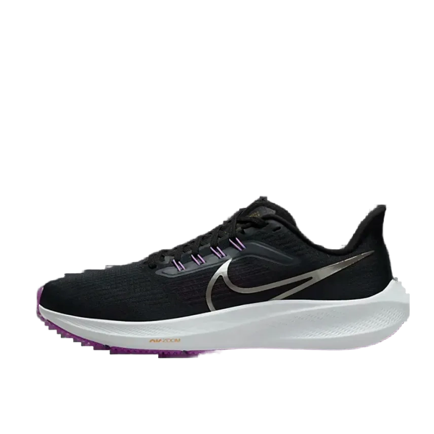 Nike Men's Air Zoom Pegasus 39 Shoes - Anthracite / Metallic Pewter / Black / Lilac - Shopsportive