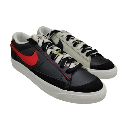 Nike Men's Blazer Low '77 Premium 'Removable Swoosh' Shoes - Black / Deep Royal Blue / Light Stone / Natural - Shopsportive