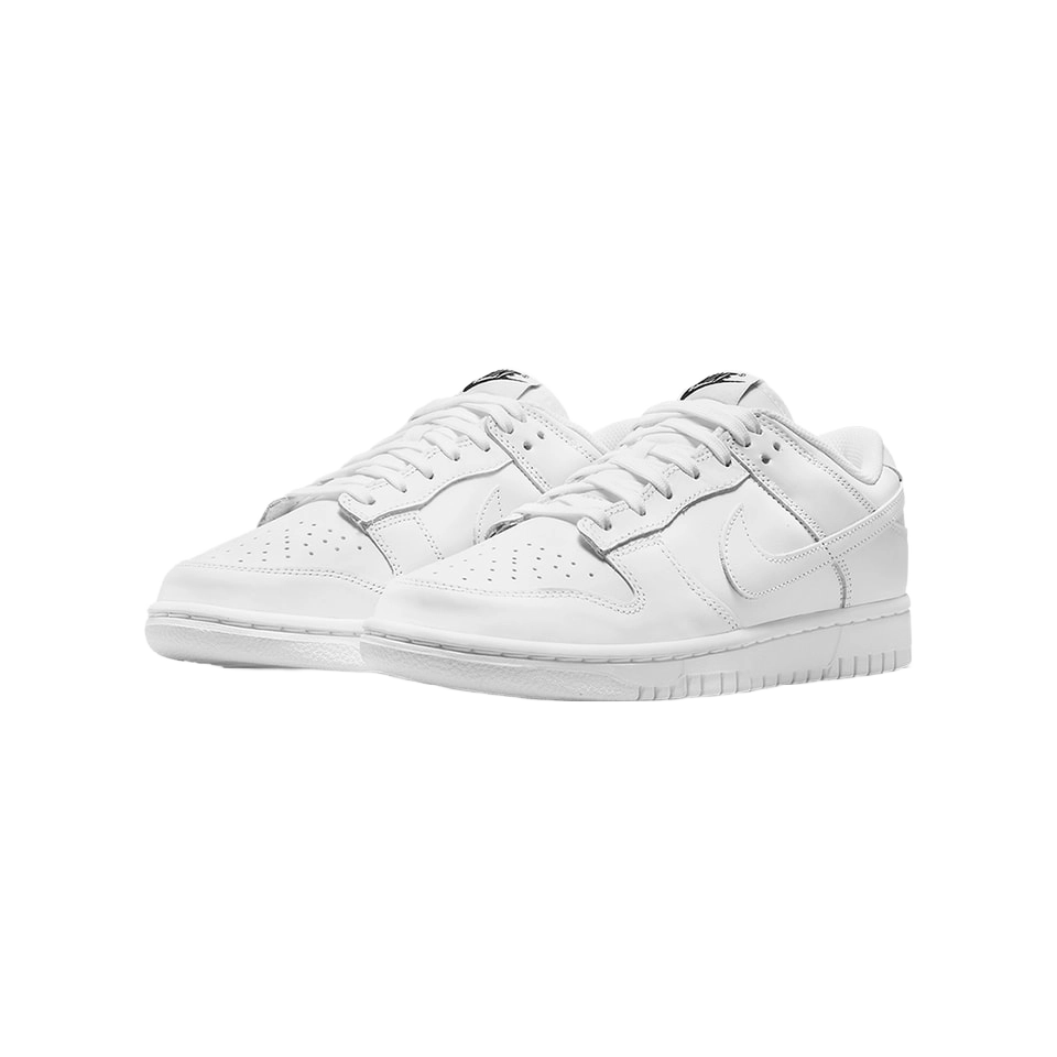 Nike Women's Dunk Low Shoes - White / White - Shopsportive