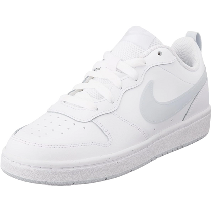 Nike Kids' Court Borough Low 2 Shoes - White / Aura - Shopsportive