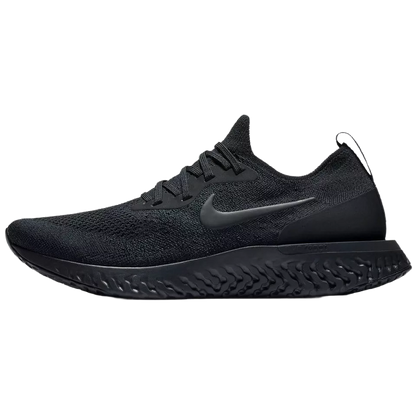 Nike Men's Epic React Flyknit Shoes - Black / Black / Black - Shopsportive