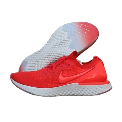 Nike Men's Epic React Flyknit 2 Shoes - Chile Red / Black / White - Shopsportive