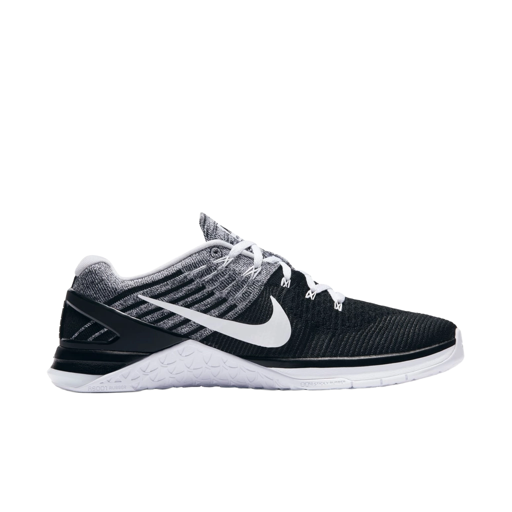 Nike Men's Metcon Dsx Flyknit Shoes - Black / White - Shopsportive