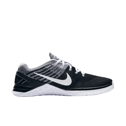 Nike Men's Metcon Dsx Flyknit Shoes - Black / White - Shopsportive