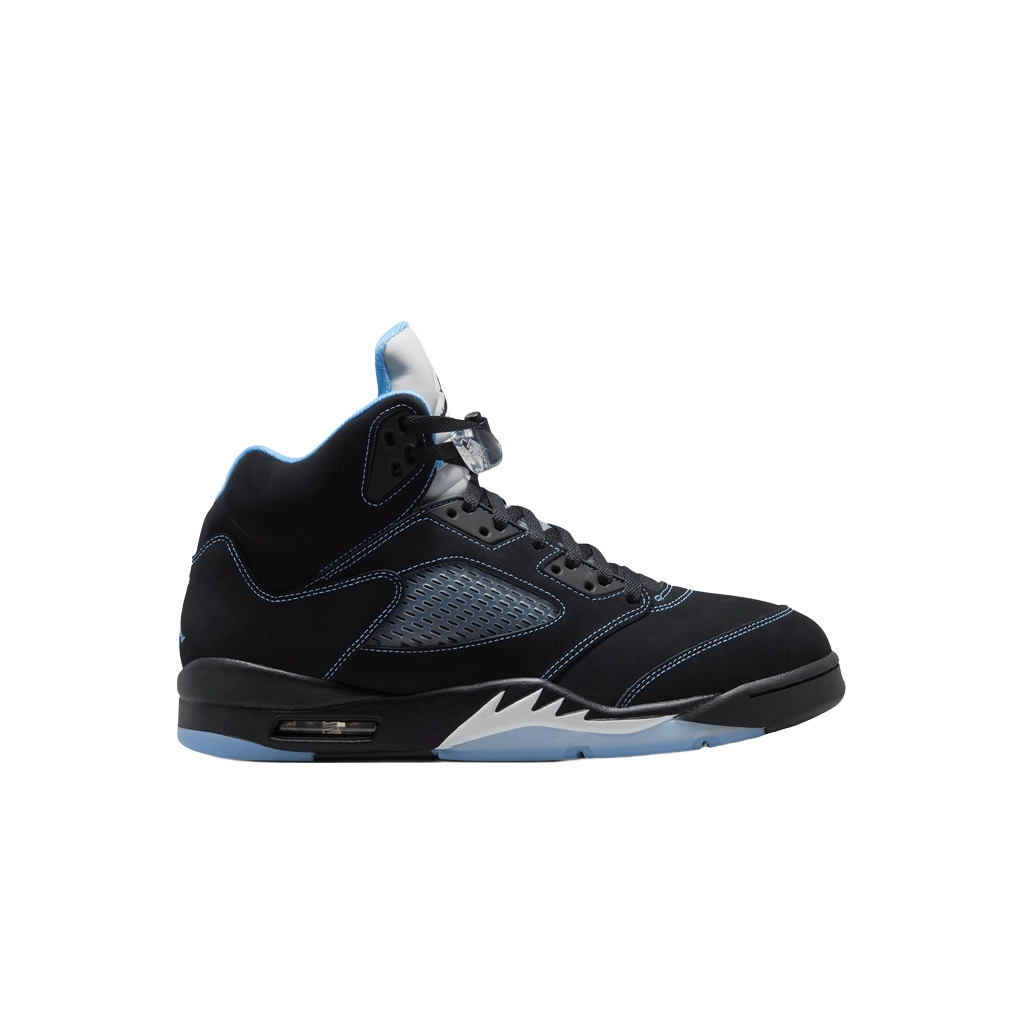Nike Men's Air Jordan 5 Retro Shoes - Black / University Blue / White - Shopsportive