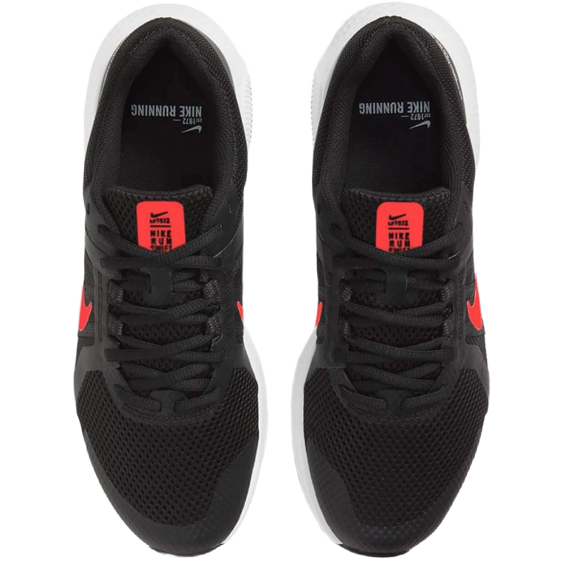 Nike Men's Run Swift 2 Shoes - Black / University Red / White - Shopsportive