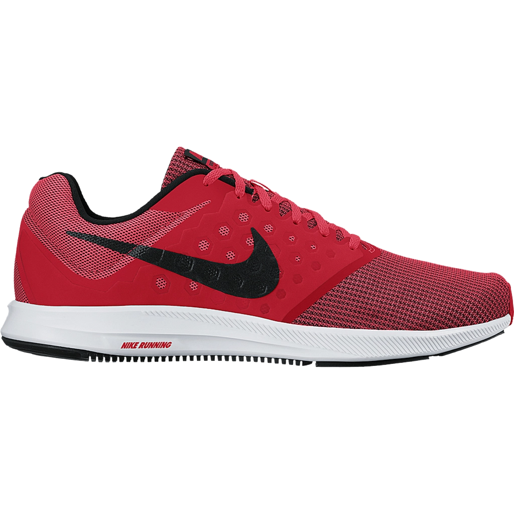 Nike Men's Downshifter 7 Shoes - University Red / White / Black - Shopsportive