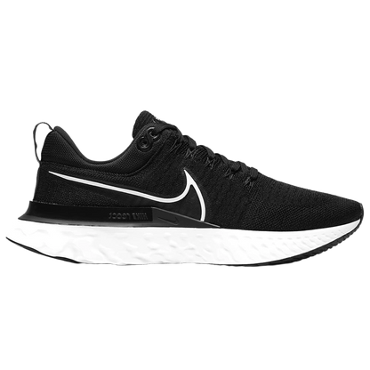 Nike Men's React Infinity Run Flyknit 2 Shoes - Black / White / Iron Grey - Shopsportive
