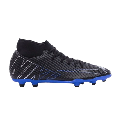 Nike Men's Mercurial Superfly 9 Club Mg Shoes - Black / Hyper Royal / Chrome - Shopsportive