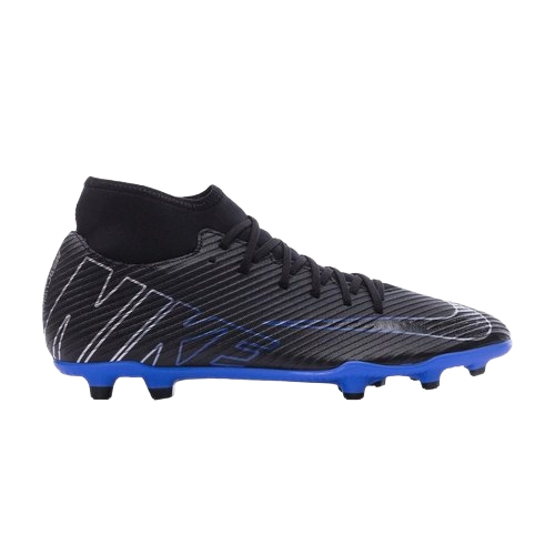 Nike Men's Mercurial Superfly 9 Club Mg Shoes - Black / Hyper Royal / Chrome - Shopsportive