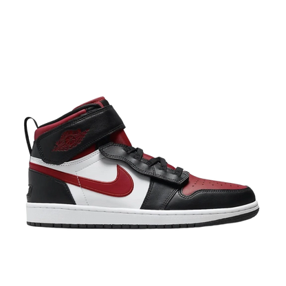 Nike Men's Jordan 1 High Flyease Shoes - Black / White / Fire Red - Shopsportive