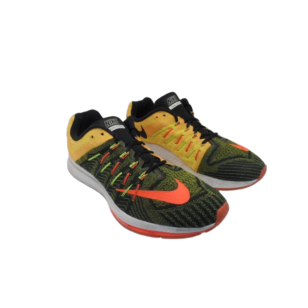 Nike Men's Air Zoom Elite 8 Shoes - Black / Volt / Total Crimson - Shopsportive