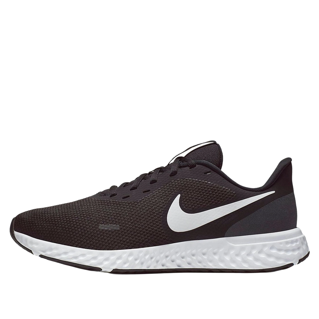 Nike Men's Revolution 5 Extra Wide Shoes - Black / White / Anthracite - Shopsportive