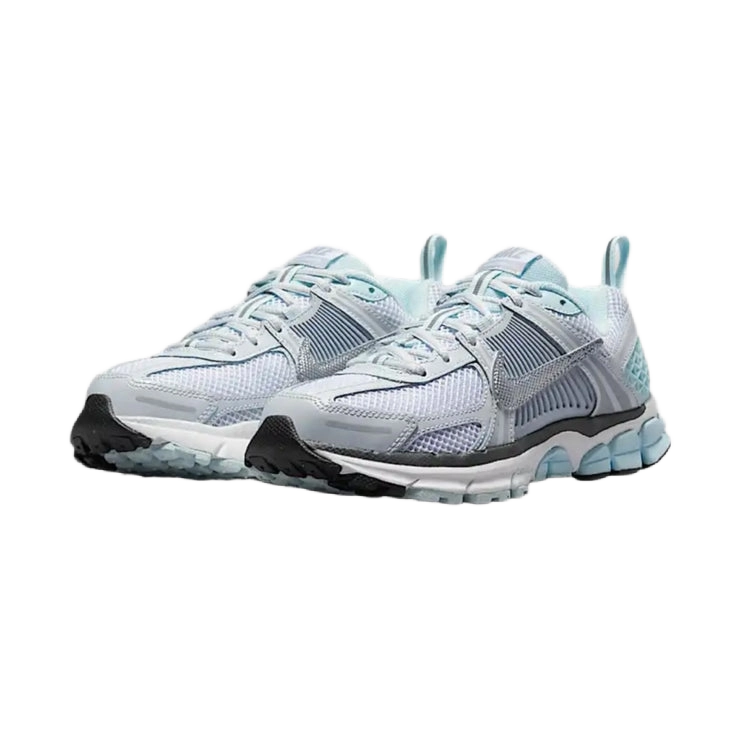 Nike Kids' Vomero 5 Shoes - Pure Platinum / Glacier Blue / Wolf Grey / Metallic Silver - Shopsportive