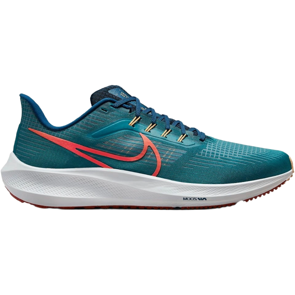 Nike Men's Air Zoom Pegasus 39 Shoes - Bright Spruce / Valerian Blue / Cerulean / Light Crimson - Shopsportive