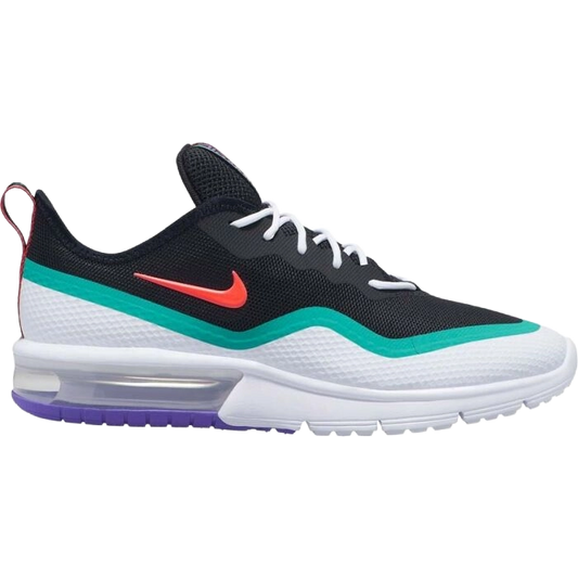 Nike Men's Air Max Sequent 4.5 Shoes - Black / Kinetic Green - Shopsportive