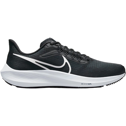 Nike Men's Air Zoom Pegasus 39 Shoes - Black / Dark Smoke Grey / White - Shopsportive
