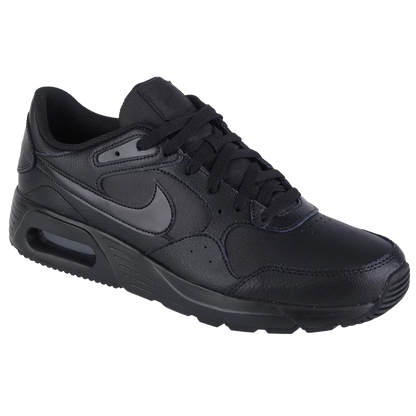 Nike Men's Air Max Sc Leather Shoes - Black / Black / Black - Shopsportive