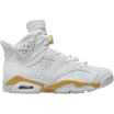 Nike Women's Air Jordan 6 Retro Craft Shoes - Pure Platinum / Metallic Gold / Coconut Milk / Glacier Blue - Shopsportive