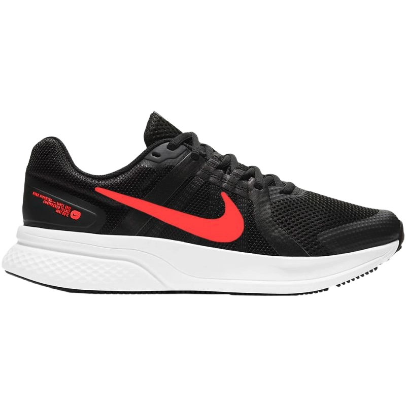 Nike Men's Run Swift 2 Shoes - Black / University Red / White - Shopsportive