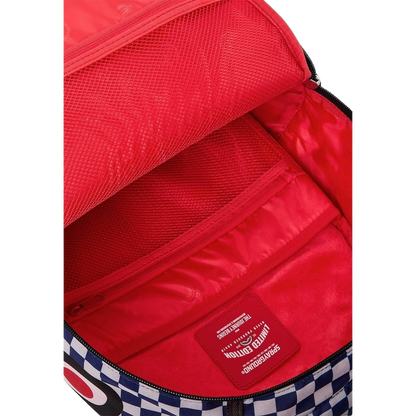 Sprayground Ichimatsu Moyo Backpack - Black / White - Shopsportive